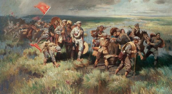 纪念红军长征胜利80周年绥中职工书法、美术和摄影作品展